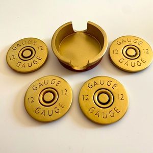 Treasure Gurus Shotgun Shell (4) Coaster Set